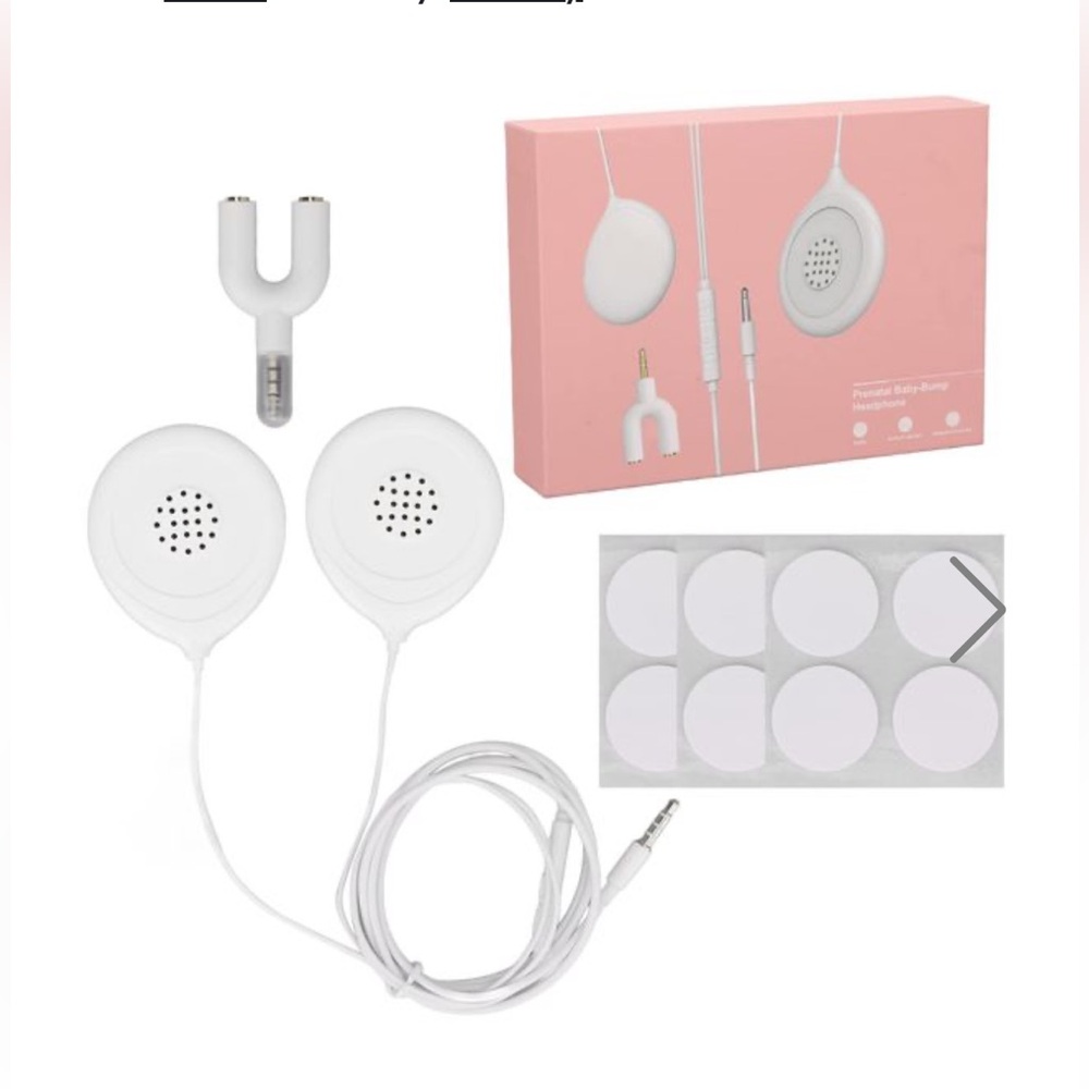 Rohs-Baby Bump Headphones, Prenatal Belly Speakers for Women During Pregnancy